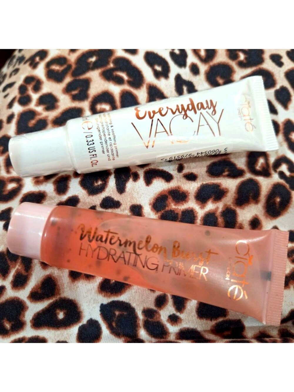Ciaté London Everyday Vacay & Watermelon Burst Mini Primer Duo 0.33 Fl Oz Each -